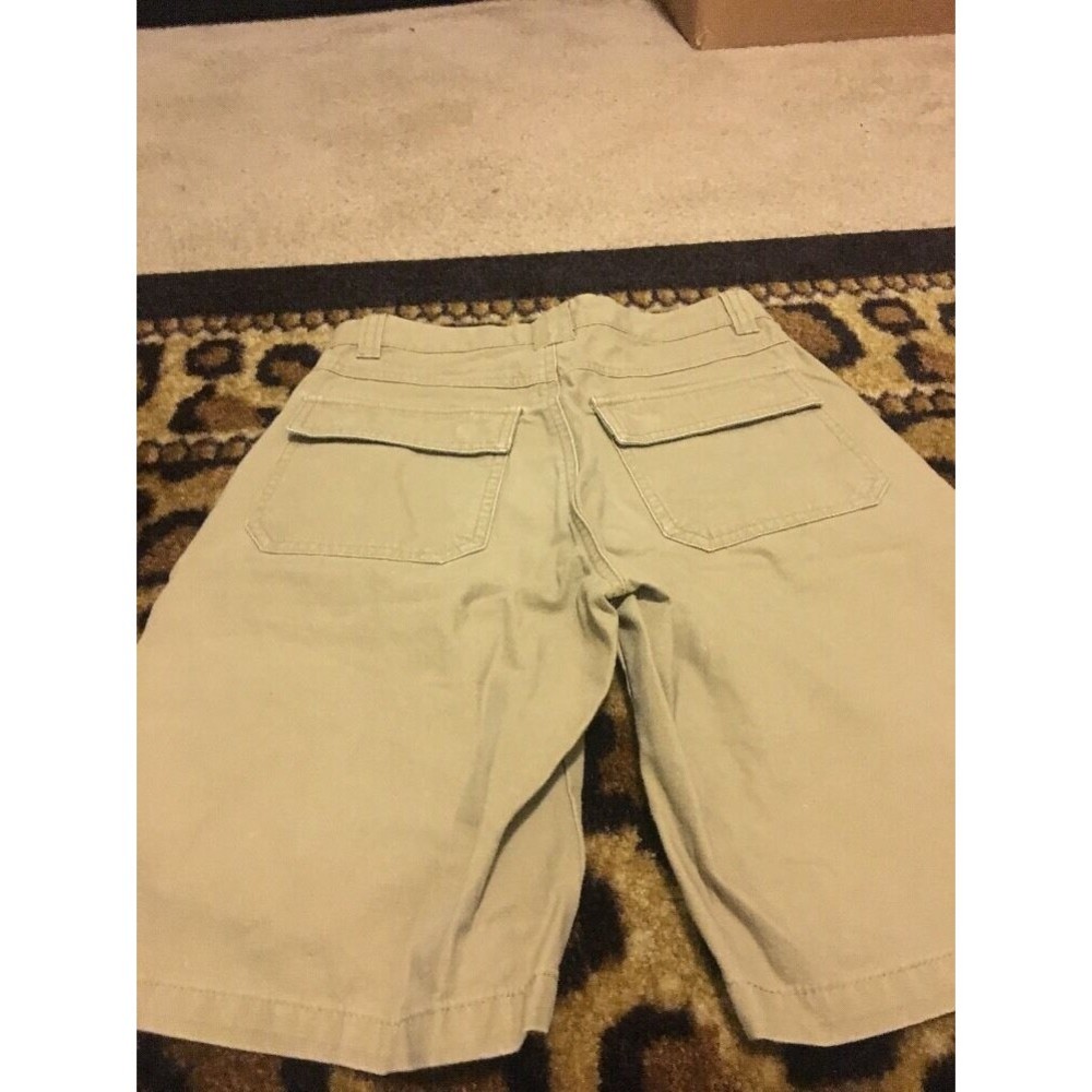 Tommy Hilfiger Boys Brown Casual Shorts Zip Button Pockets Size 12 - Picture 6 of 9